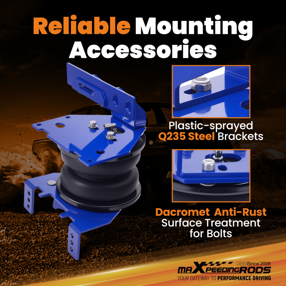 Rear Air Spring Suspension Kit compatible for Ford F250 Super Duty Pickup 4WD 2023-2026