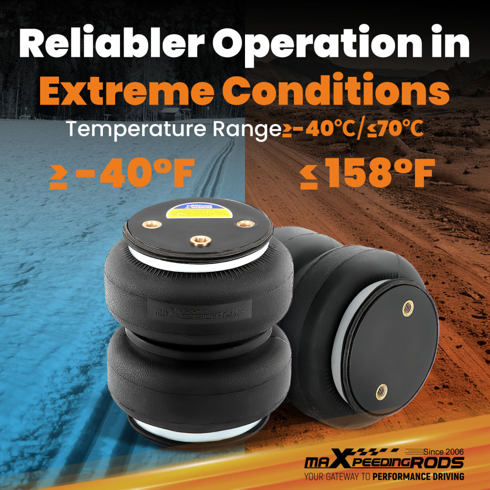 Air Spring Suspension Kit For Ford F-250 F-350 Super Duty Pickup 2005-2010