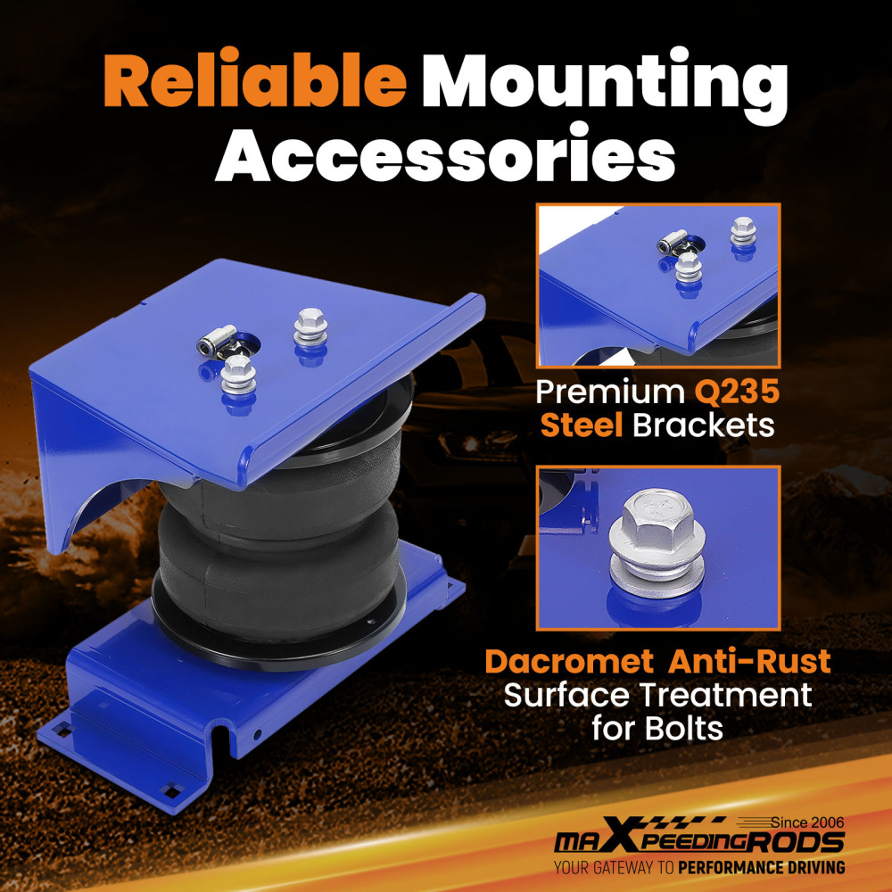 Air Spring Suspension Kit For Ford F-250 F-350 Super Duty Pickup 2005-2010