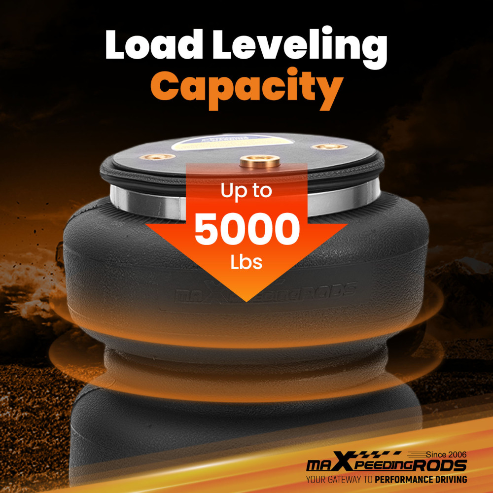 Air Spring Suspension Kit For Ford F-250 F-350 Super Duty Pickup 2005-2010