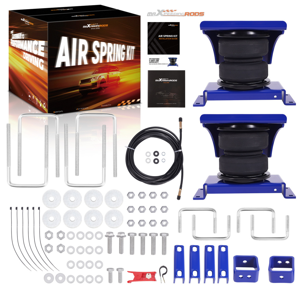Air Spring Suspension Kit compatible for Ford F-250 F-350 Super Duty Pickup 2005-2010