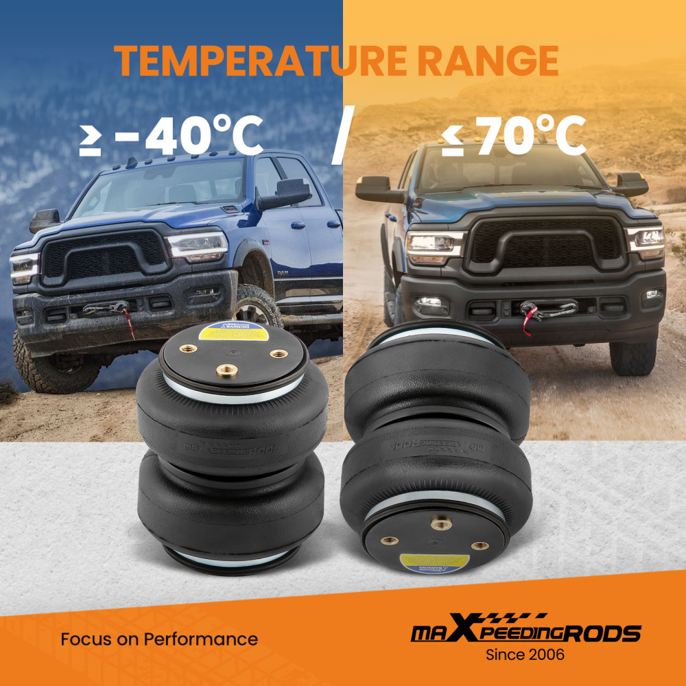 Air Spring Suspension Bags Leveling Kit Rear compatible for Ford F-150 4WD 2015-2020