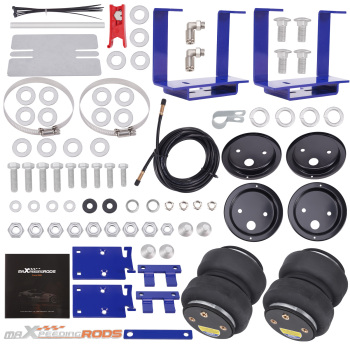 Air Suspension Helper Spring Kit compatible for GMC Sierra 3500 Chassis SL SLE SLT WT 2007