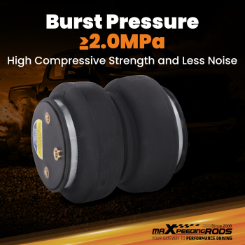 Air Suspension Helper Spring Kit compatible for GMC Sierra 3500 Chassis SL SLE SLT WT 2007