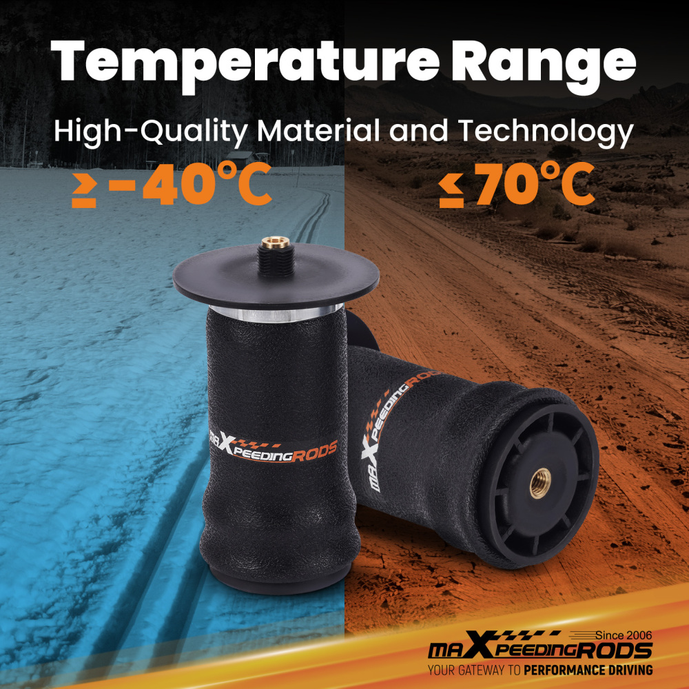 Air Spring Suspension Leveling Kit Rear compatible for Chevrolet Express Van 1500 1996-2002