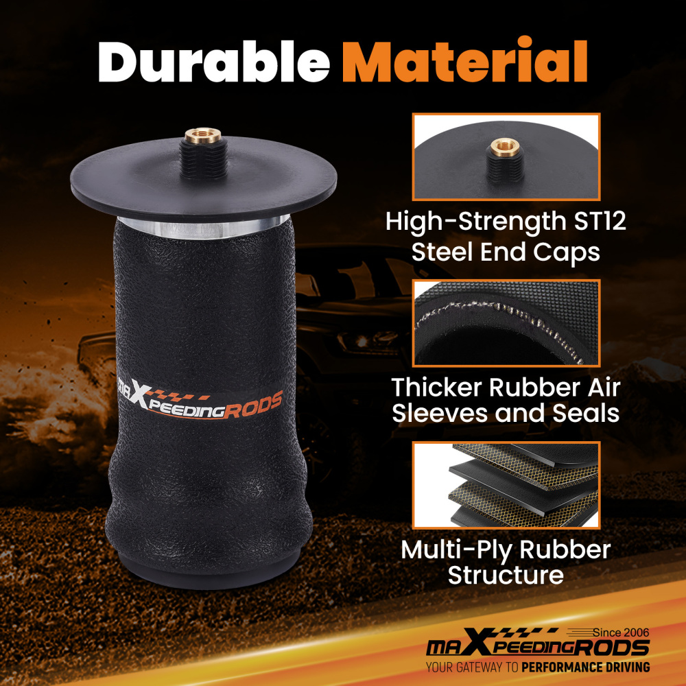 Air Spring Suspension Leveling Kit Rear compatible for Chevrolet Express Van 1500 1996-2002