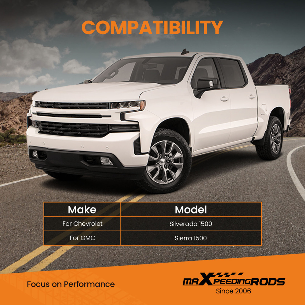 Air Suspension Spring Kit For GMC Sierra 1500 Silverado 1500 4WD 2019-2022