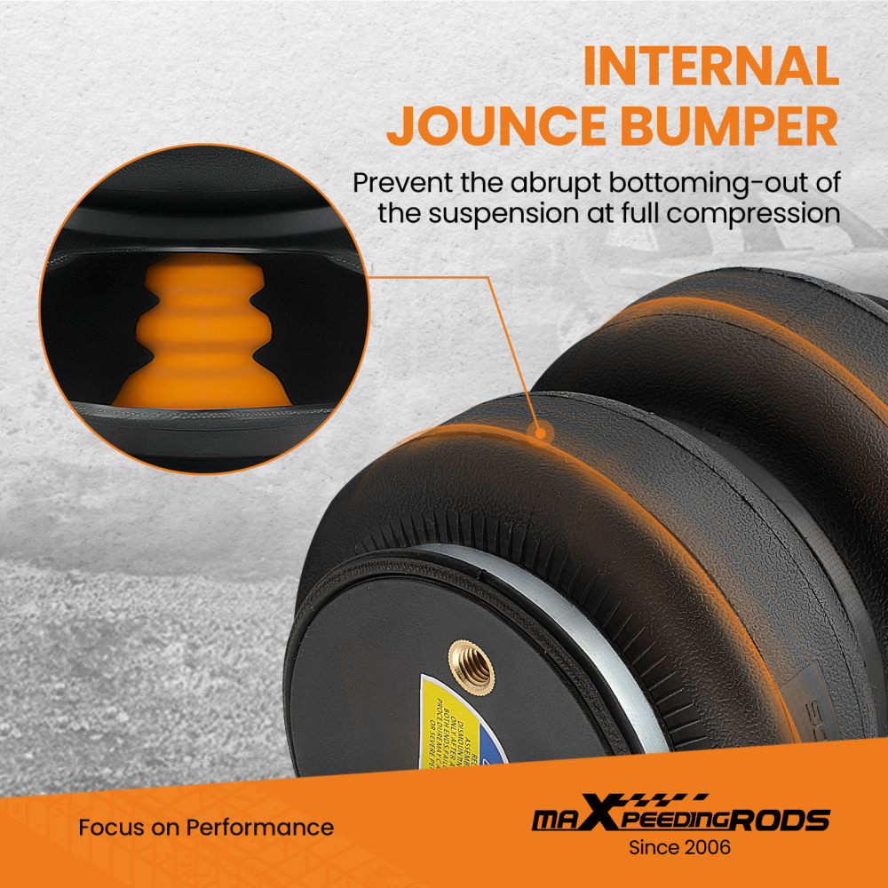 Air Suspension Spring Kit 5000 lbs compatible for Silverado Sierra 1500 1999-2006