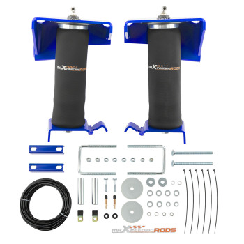 Rear Air Suspension Spring Kit 2500lbs compatible for GMC Sierra 1500 2WD 4WD 2014-2018