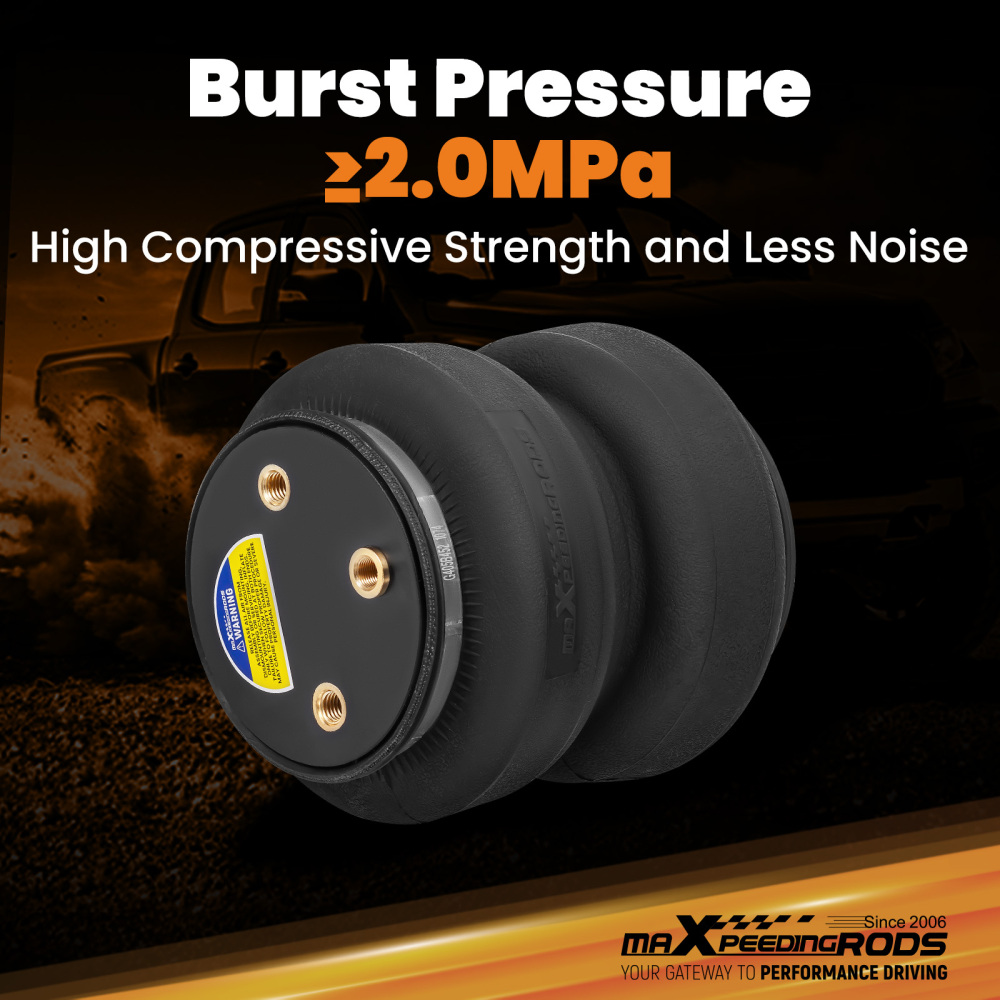 Air Spring Bag 5000lbs Leveling Suspension Kit compatible for Toyota Tundra 2WD 4WD 22-24