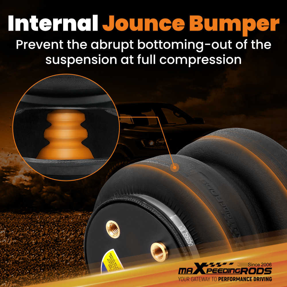 Air Spring Bag 5000lbs Leveling Suspension Kit compatible for Toyota Tundra 2WD 4WD 22-24