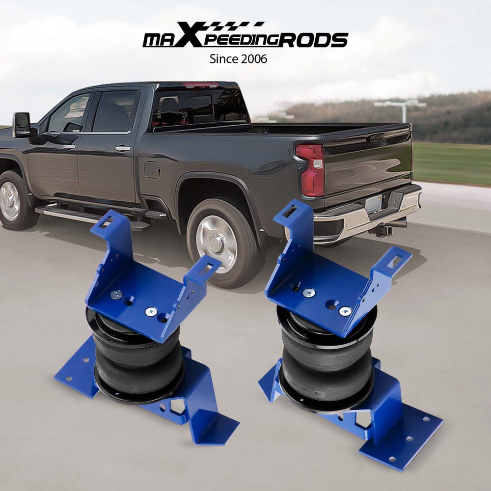 Rear Air Helper Spring Bag Kit compatible for GMC Sierra 2500 3500 Pickup 4WD 20-23