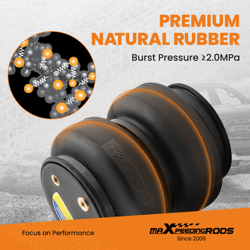 Rear Air Helper Spring Bag Kit compatible for GMC Sierra 2500 3500 Pickup 4WD 20-23