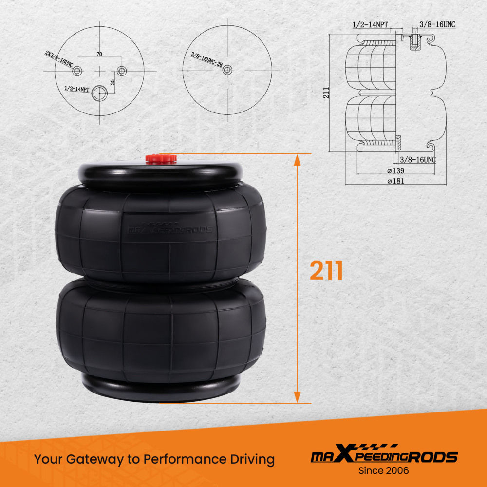 Air Tow Assist Rear Bag Kit compatible for GMC Sierra Compatible for Chevy Silverado 1500 99-2006