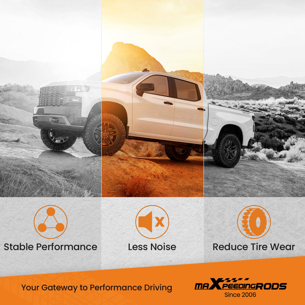 Air Tow Assist Rear Bag Kit for GMC Sierra for Chevy Silverado 1500 99-2006