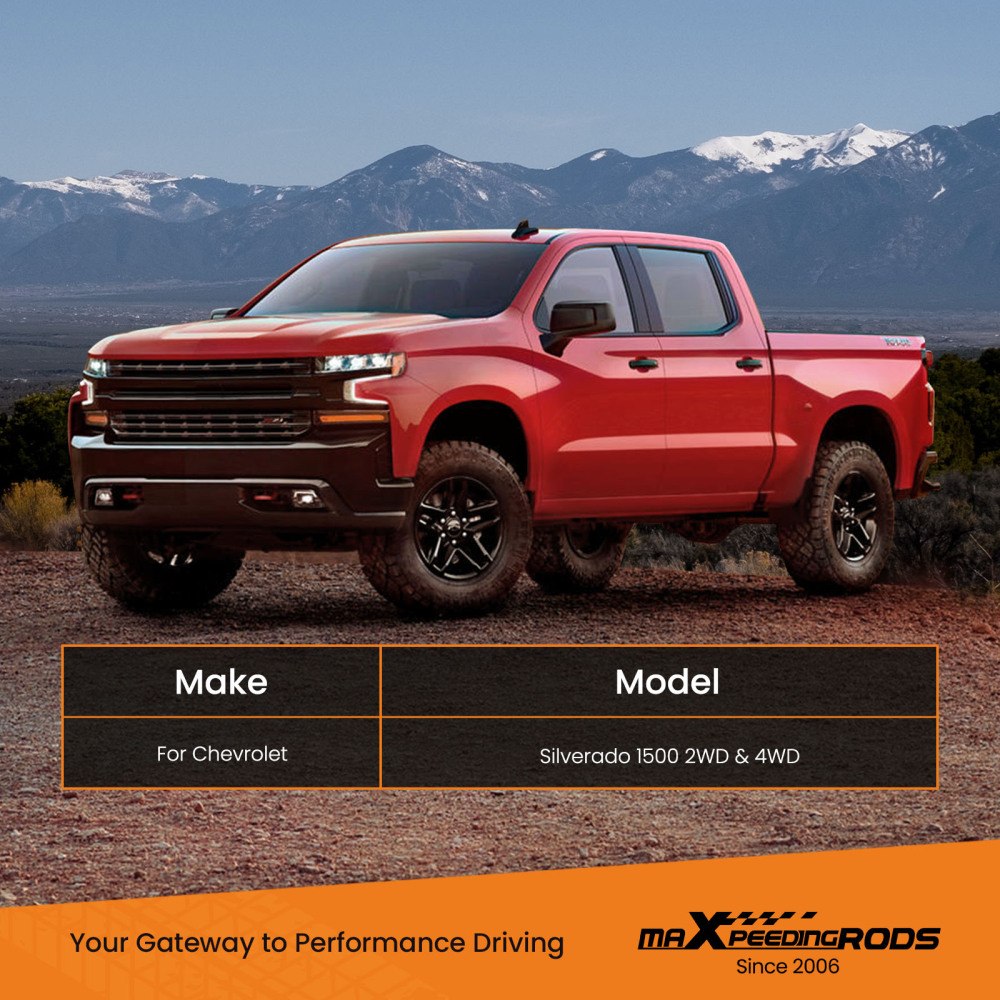 Air Tow Assist Rear Bag Kit for GMC Sierra for Chevy Silverado 1500 99-2006