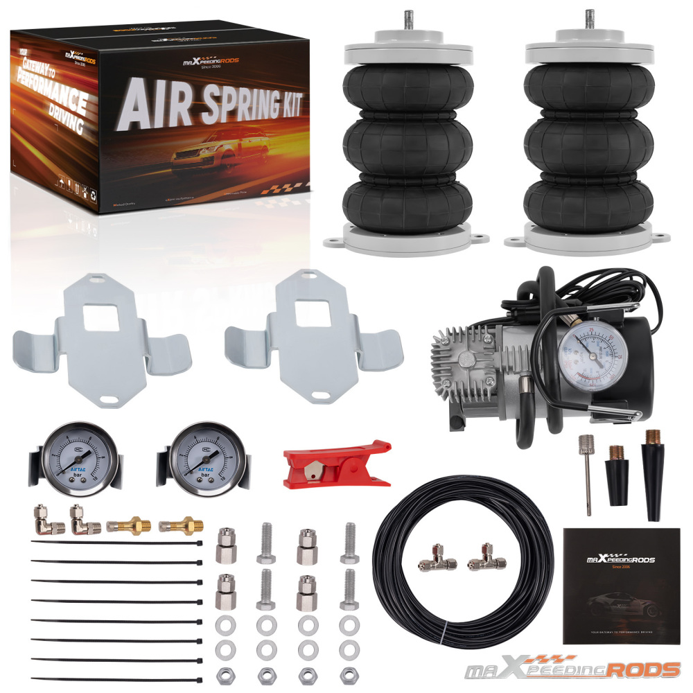 Posteriore Kit Sospensioni Pneumatiche + compressore compatibile per Peugeot Boxer 1994-