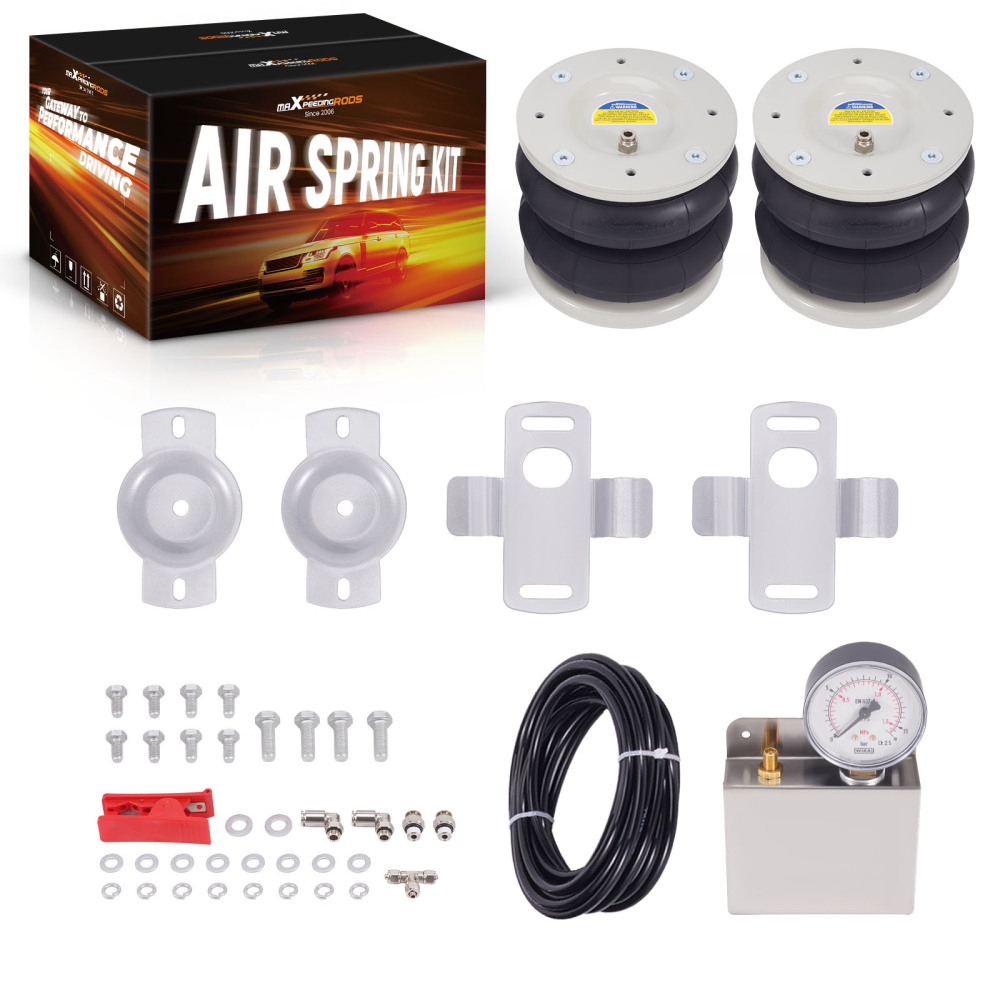 Kit Sospensioni Pneumatiche Soporte + Galga compatibile per Fiat Ducato compatibile per Peugeot Boxer 1994-