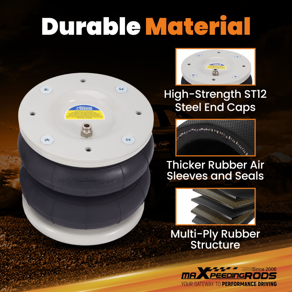 Kit Sospensioni Pneumatiche Soporte + Galga compatibile per Fiat Ducato compatibile per Peugeot Boxer 1994-