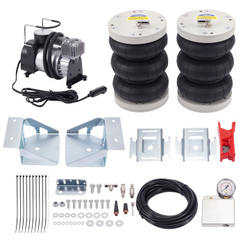 Rear Air Suspension Kit W/ Compressor compatible for Iveco Daily 35S S L 2014-2024 5280KG