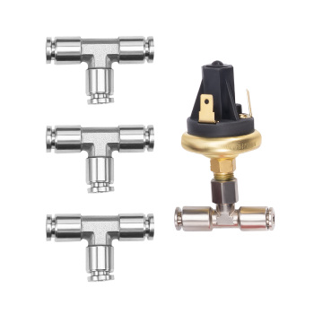 Air Shock Controller Spring Kit Compatible For Dodge ram 100 PSI w/ Low Pressure Sensor