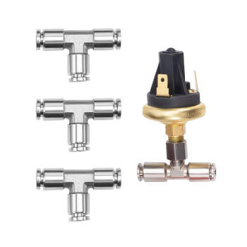 Air Shock Controller Spring Kit compatible for GMC Sierra 100 PSI w/ Low Pressure Sensor