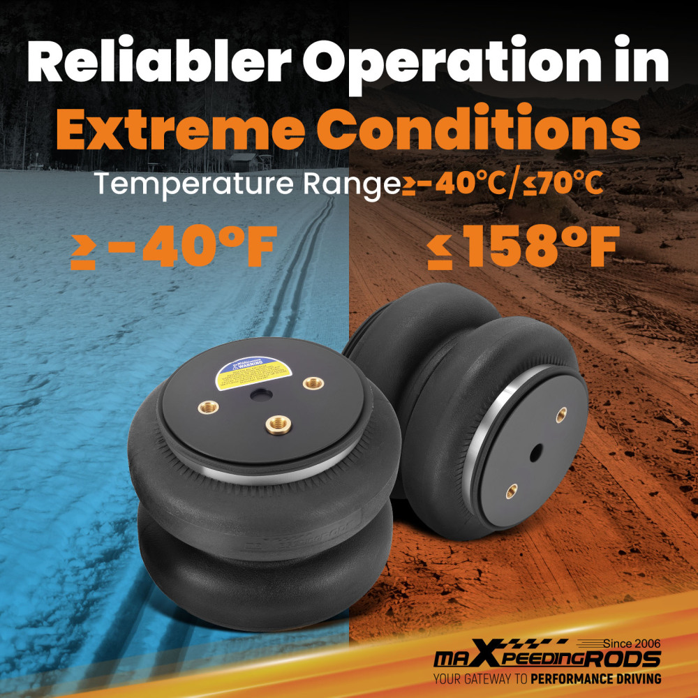 Air Suspension Spring Kit Rear Compatible For Dodge Ram 3500 RWD/4WD 2019-2024