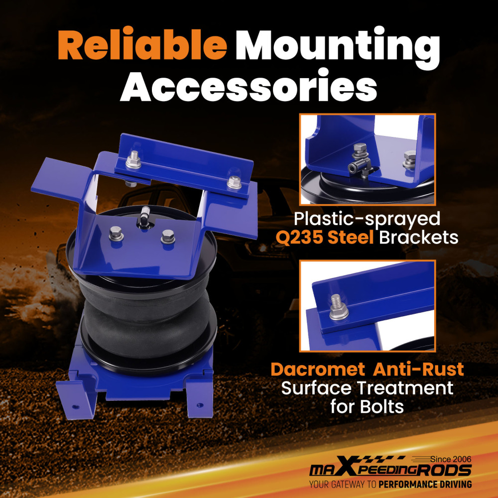 Air Suspension Spring Kit Rear Compatible For Dodge Ram 3500 RWD/4WD 2019-2024