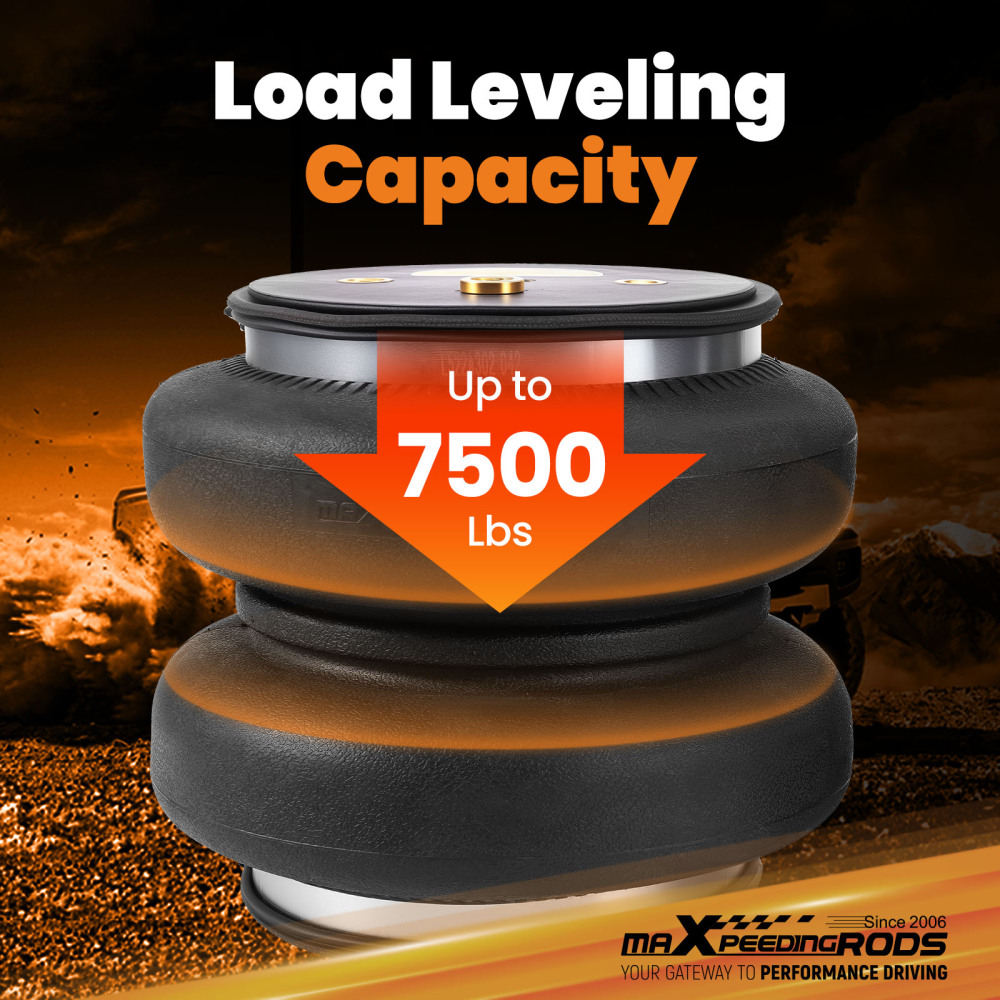 Air Suspension Spring Kit Rear Compatible For Dodge Ram 3500 RWD/4WD 2019-2024