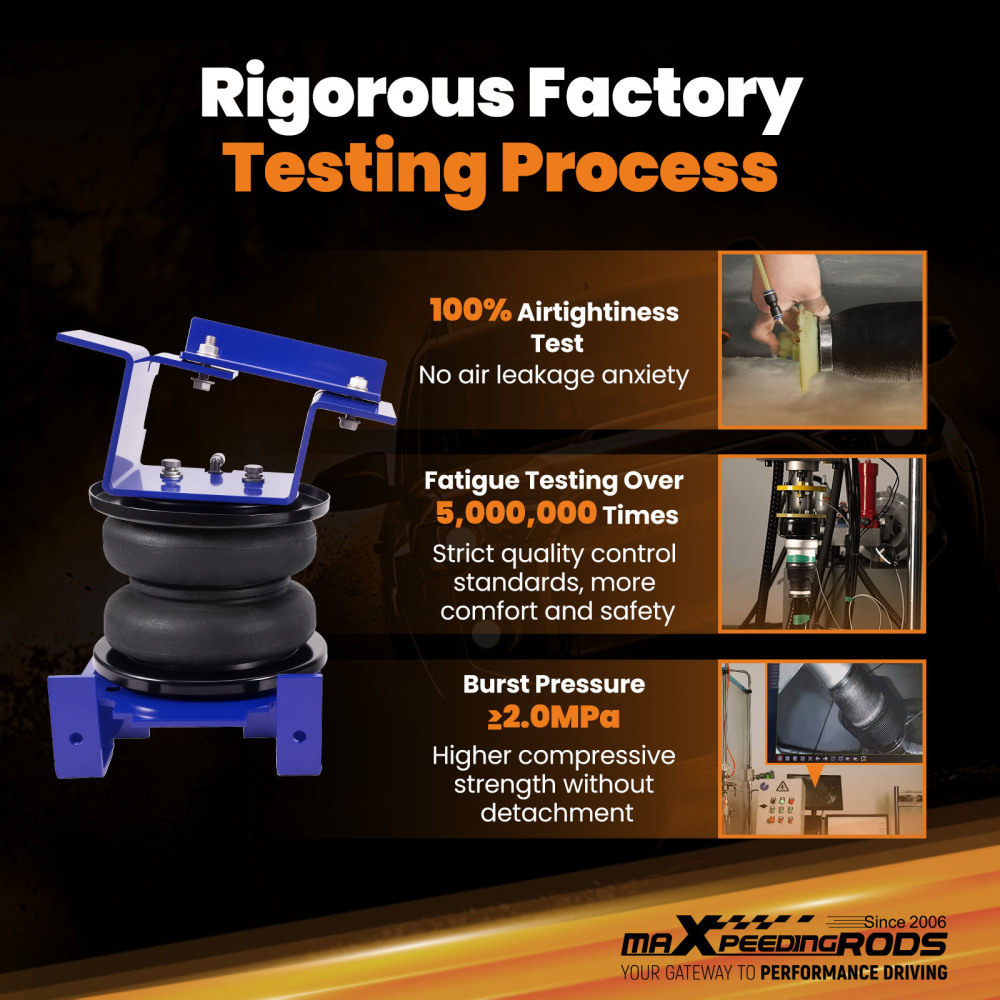 Air Suspension Spring Kit Rear Compatible For Dodge Ram 3500 RWD/4WD 2019-2024