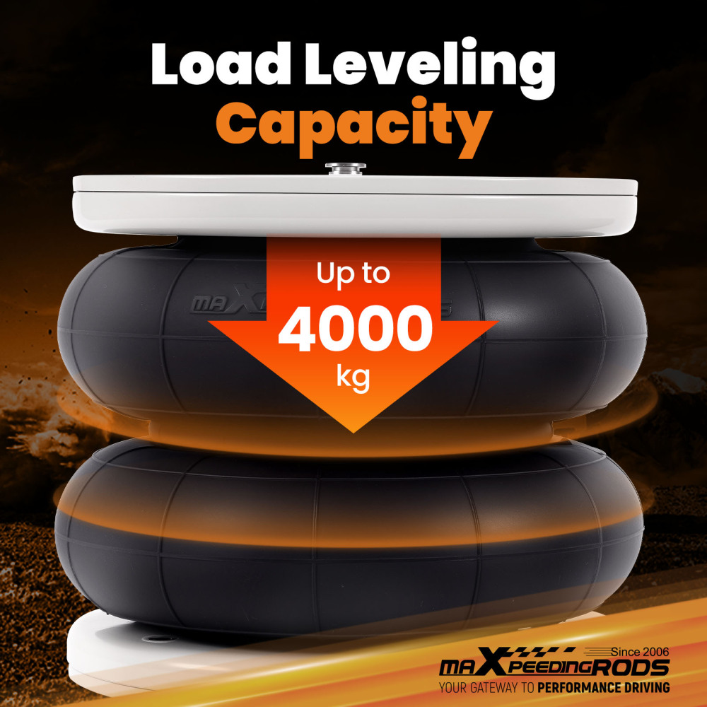 Kit sospensione pneumatica posteriore con Staffe compatibile per Opel Movano X62 compatibile per FWD 2010-