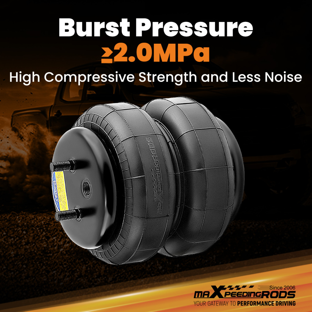 Air Suspension Helper + Wireless Compressor Kit compatible for Ford F-150 F150 2015-2025