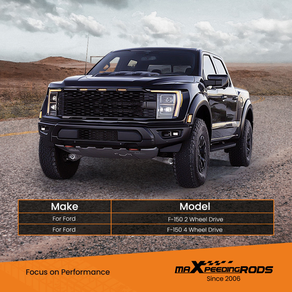 Rear Air Suspension Spring Helper Kit compatible for Ford F150 2WD4WD 15-2023