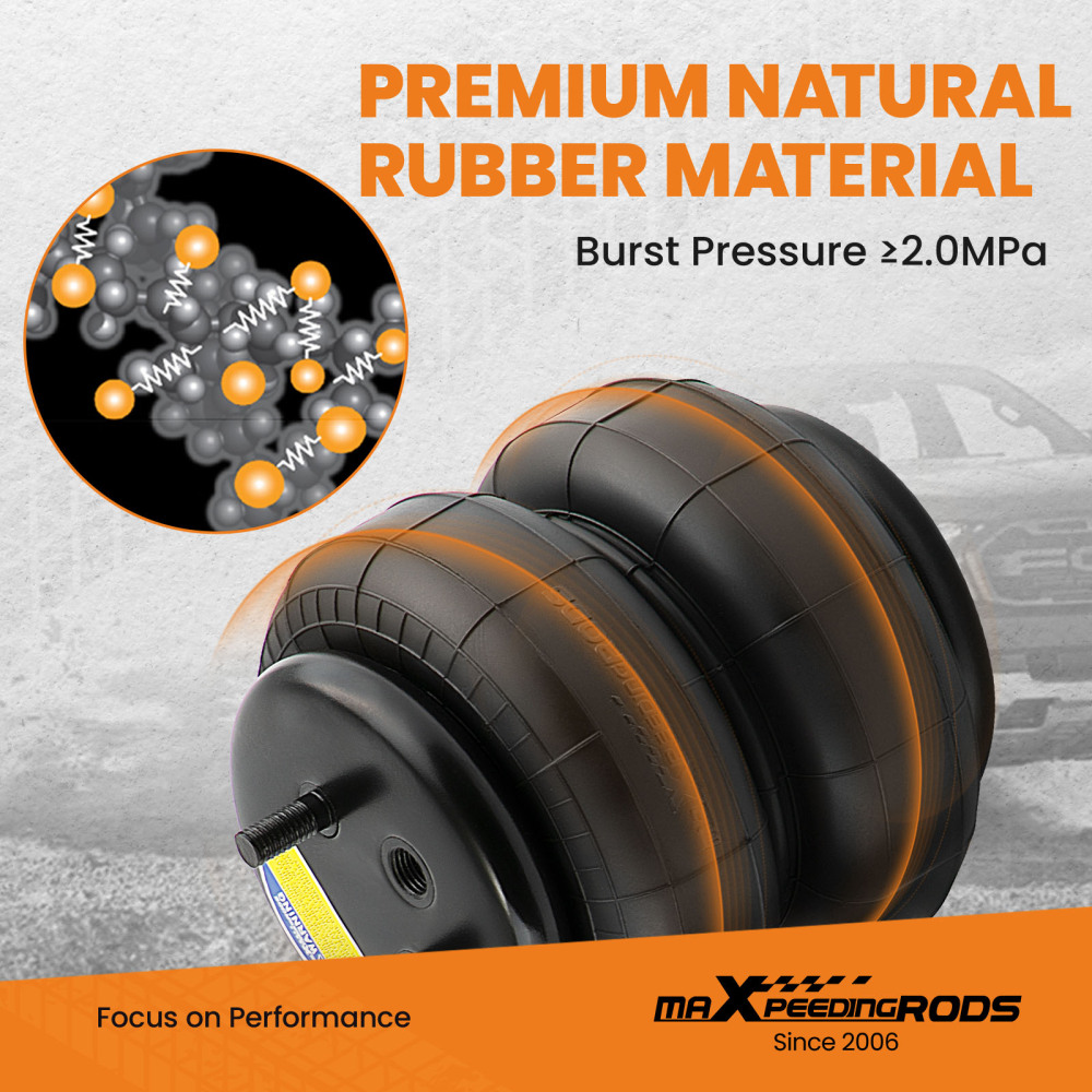 Rear Air Suspension Spring Helper Kit compatible for Ford F150 2WD4WD 15-2023