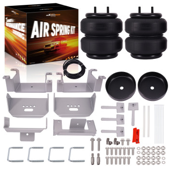 MaXpeedingrods Rear Air Helper Springs Bag Kit compatible for Ford F150 2WD 4WD 2015-2025