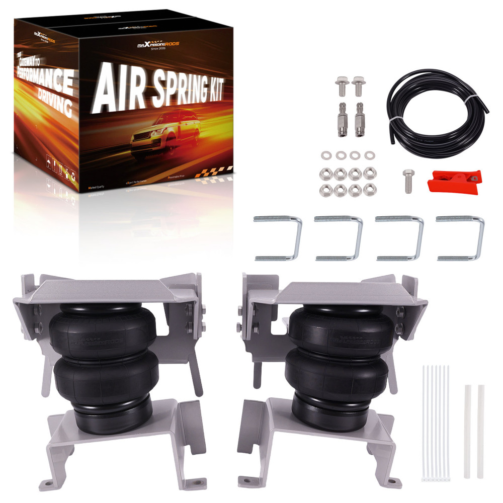 MaXpeedingrods Rear Air Helper Springs Bag Kit compatible for Ford F150 2WD 4WD 2015-2025
