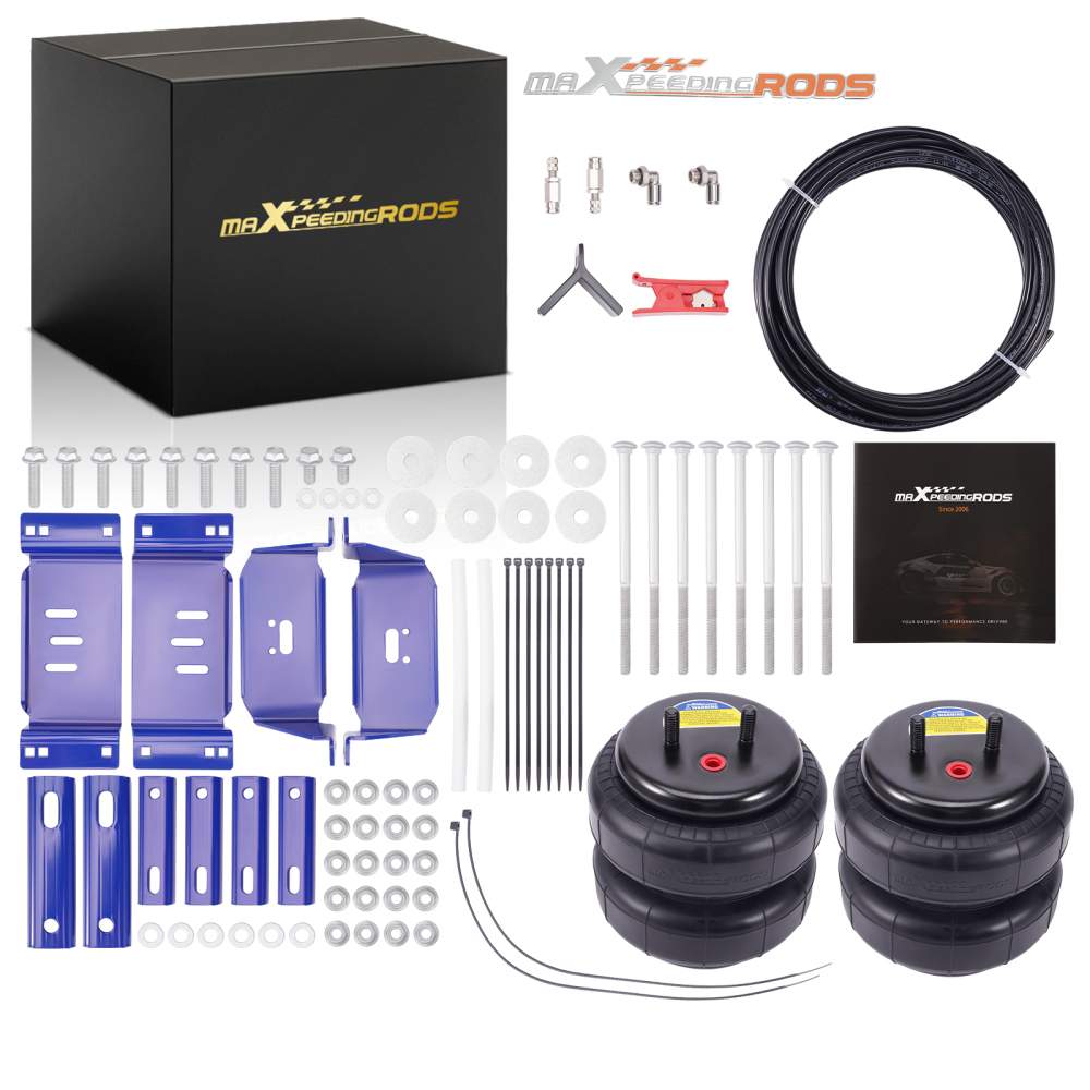 Air Spring Suspension Bags Leveling Kit Rear compatible for Ram 3500HD Cab 2WD 4WD 2010-25