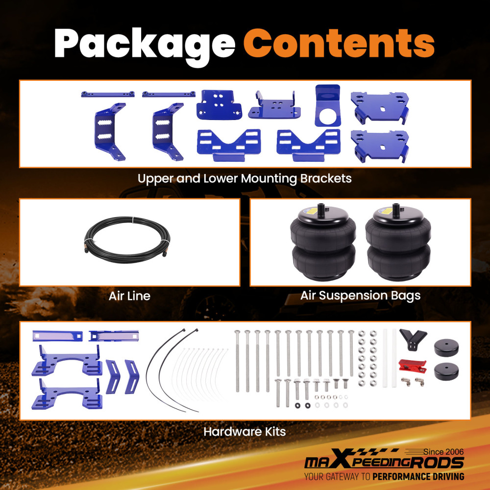 Air Suspension kit Compatible for Ford F250 F350 4WD 2017-2025 F450 2WD 4WD 2017-2025