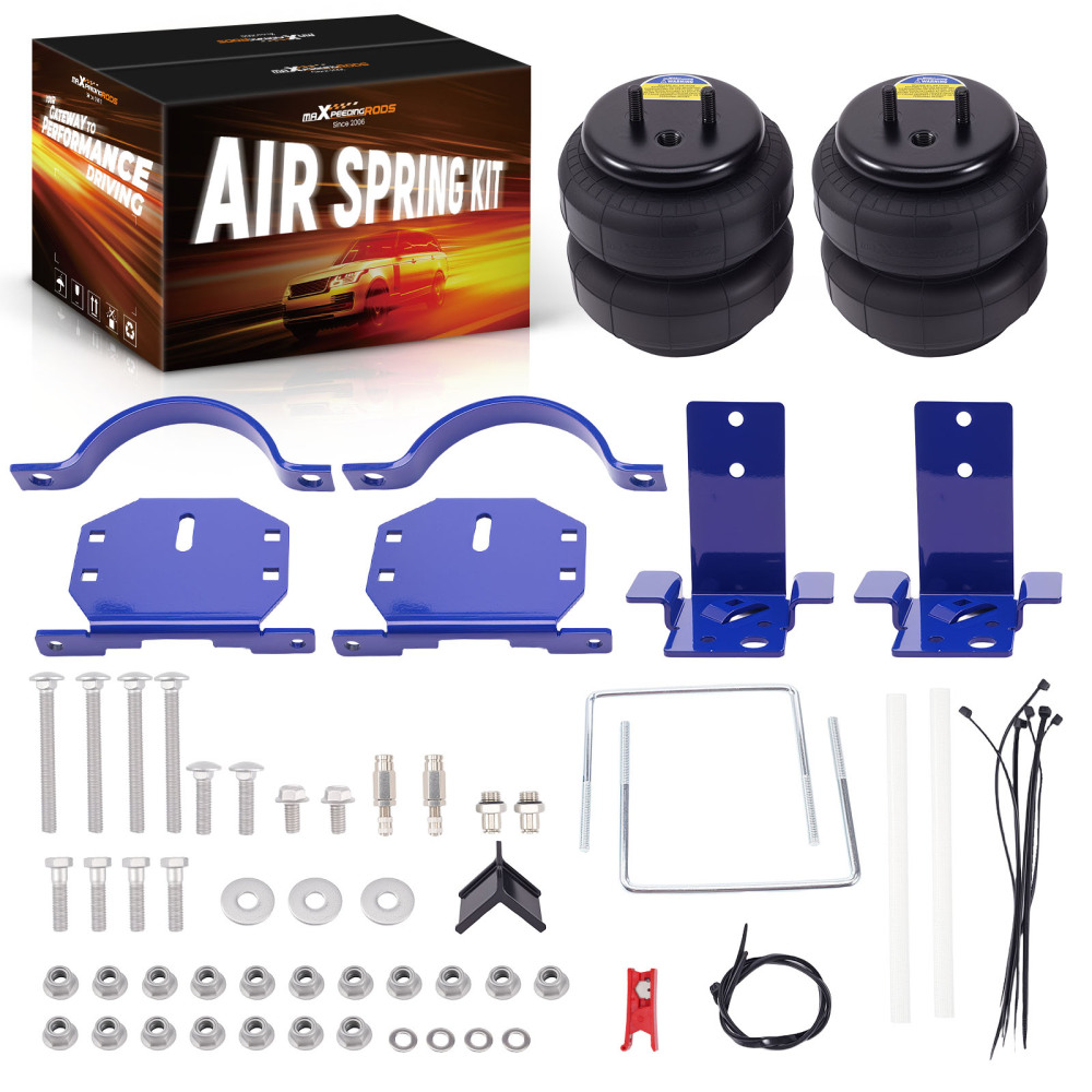 Air Spring Suspension Bags Leveling Kit Rear compatible for Ford Excursion 2WD 2000-2006