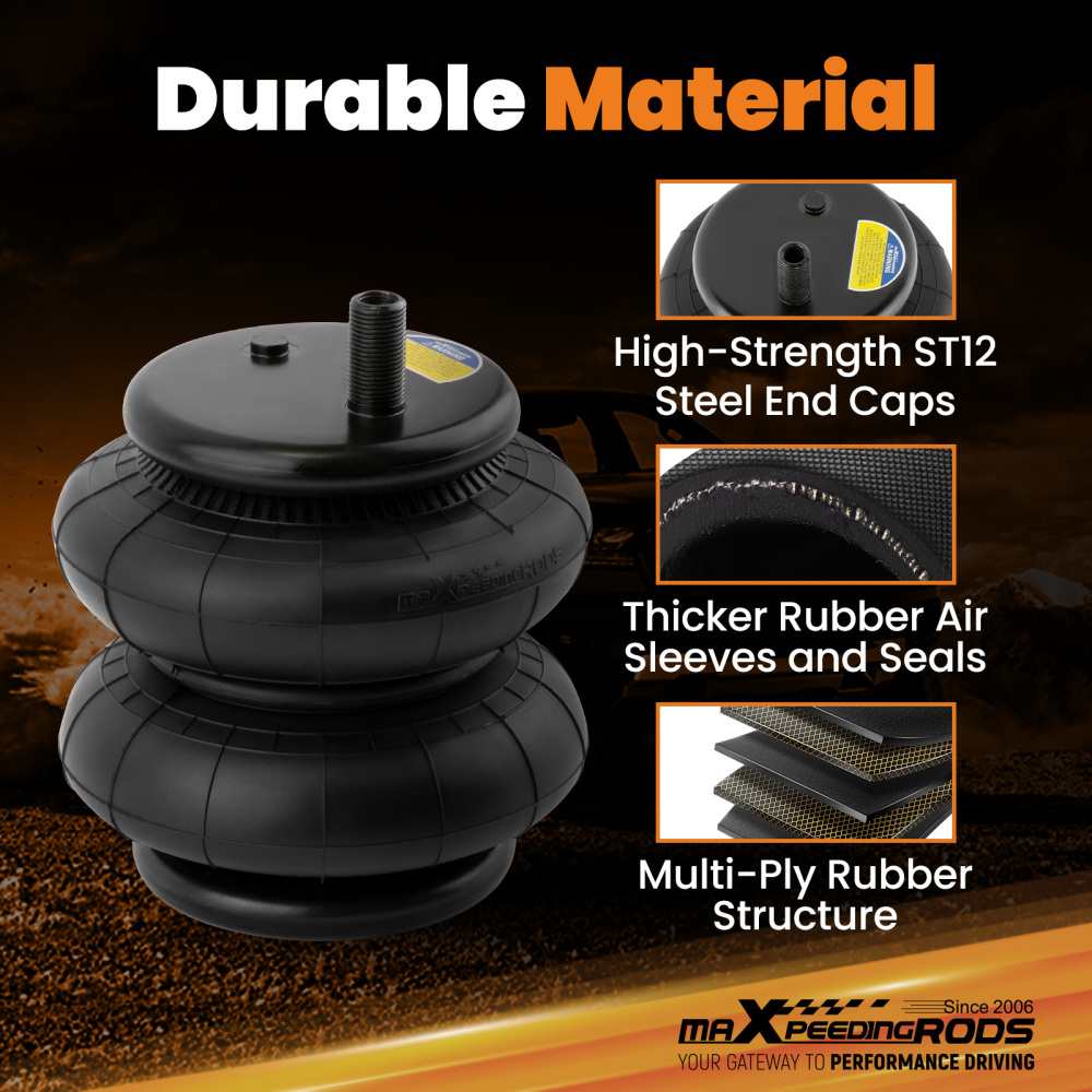 Air Suspension Spring Kit Rear fit F250 F350 compatible for Super Duty 2WD 4WD 2011-2016