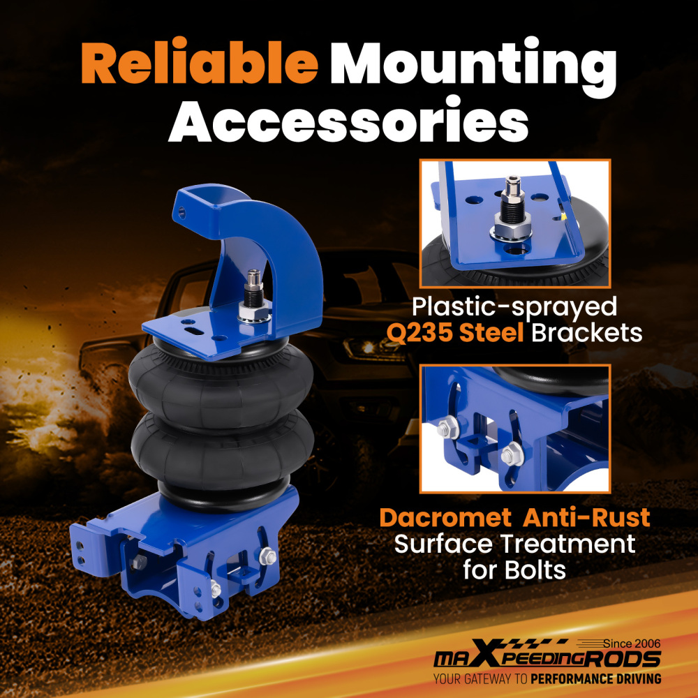 Air Suspension Spring Kit Rear fit F250 F350 compatible for Super Duty 2WD 4WD 2011-2016