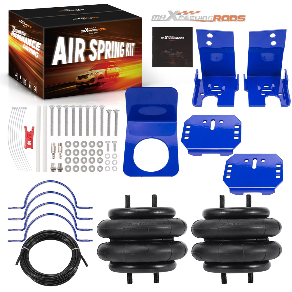 Rear Air Suspension Helper Spring Kit compatible for Ford E-350 Econoline 1992-2022