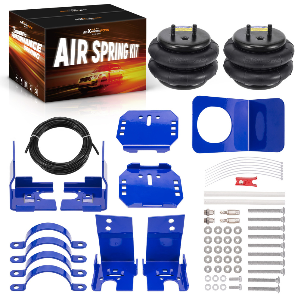Rear Air Suspension Helper Spring Kit compatible for Ford E-350 Econoline 1992-2022