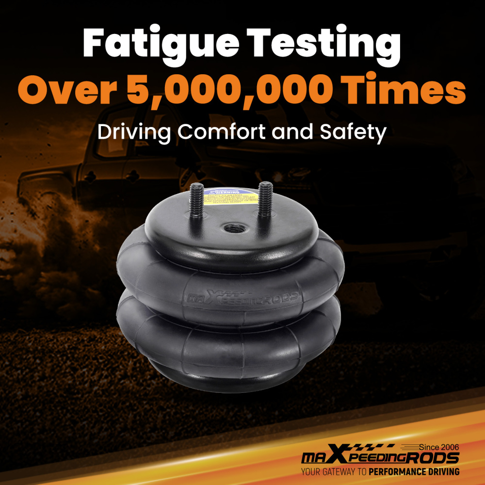 Rear Air Suspension Helper Spring Kit compatible for Ford E-350 Econoline 1992-2022