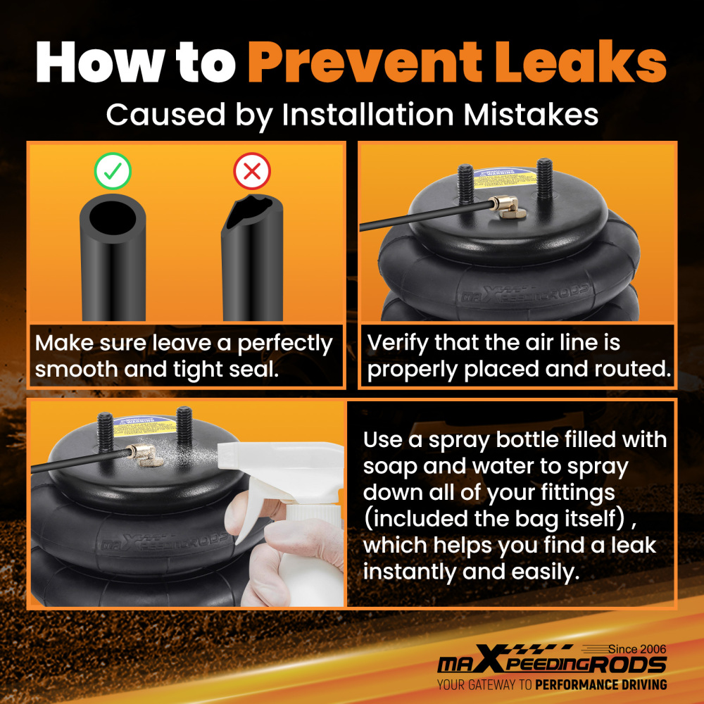 Rear Air Suspension Helper Spring Kit compatible for Ford E-350 Econoline 1992-2022