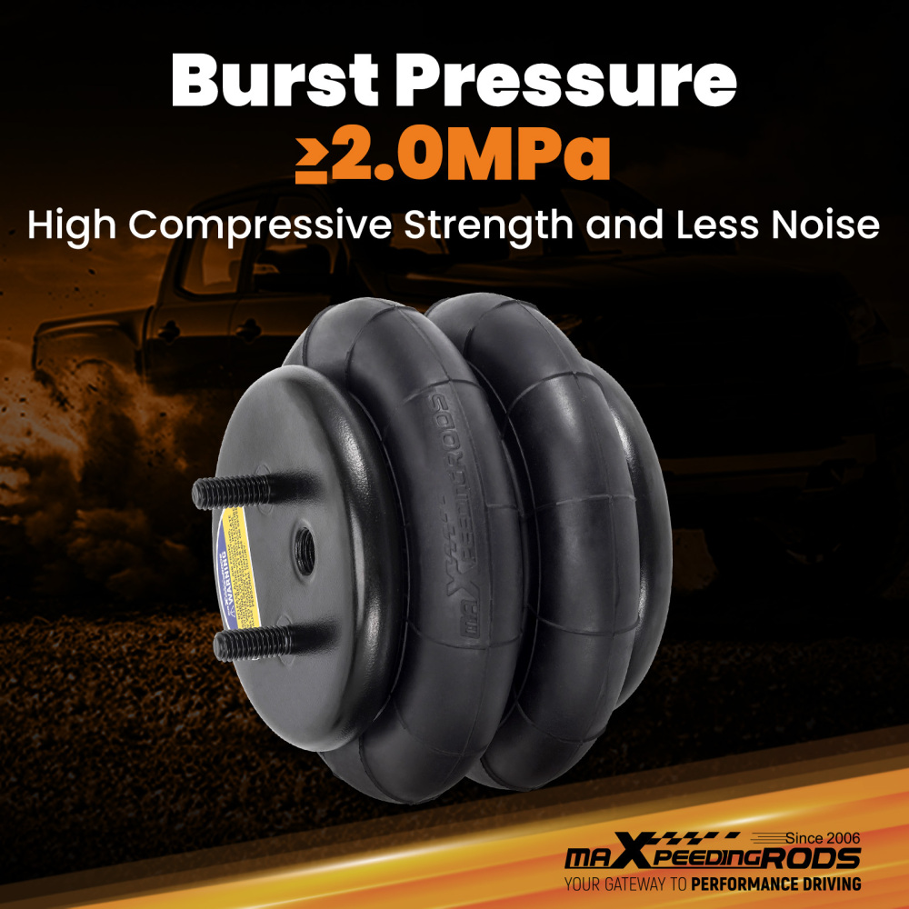 Air Spring Bag Tow Assist Kit Rear compatible for Ford E33 Class A Motorhome 1992-1996