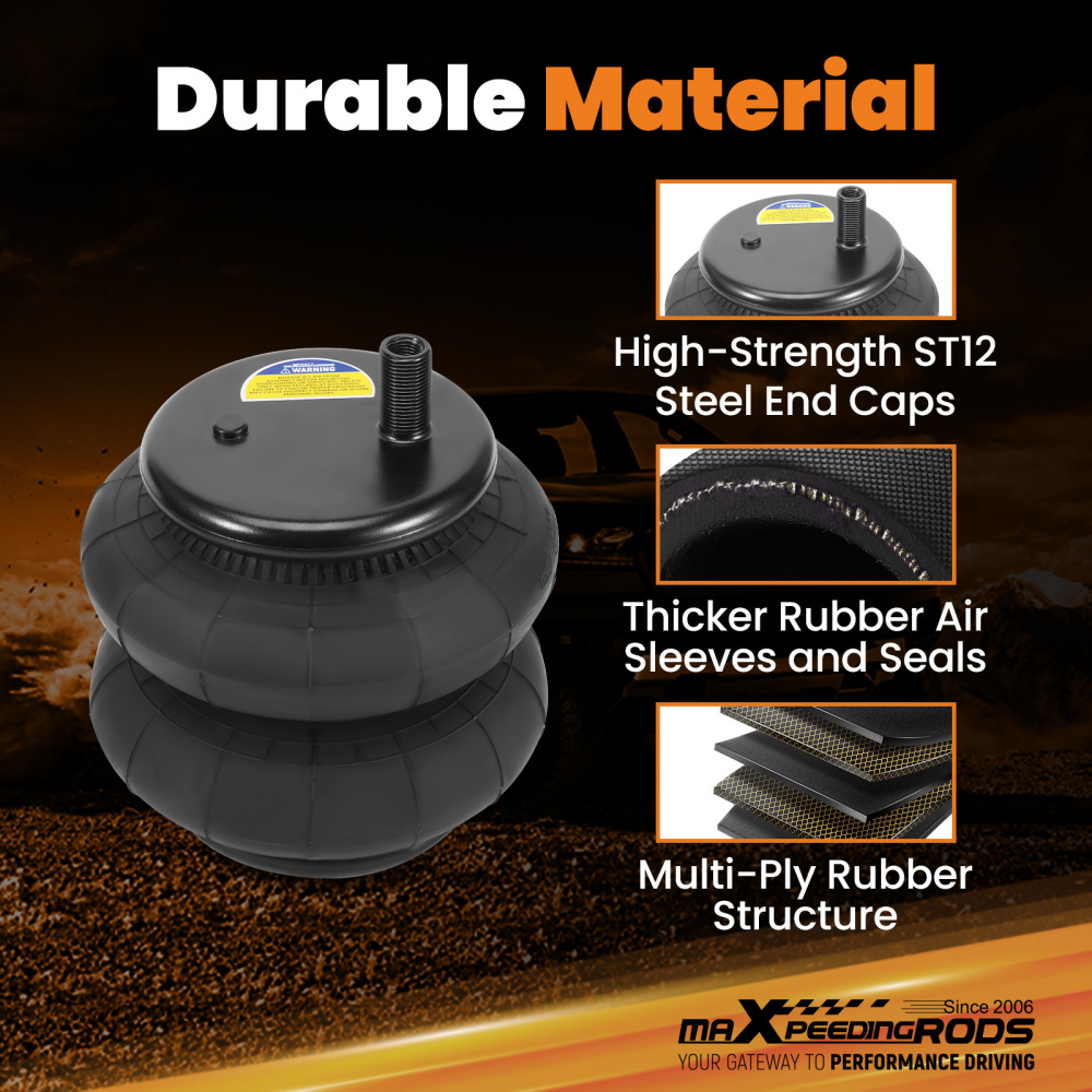 Air Suspension Spring Kit 5000lbs compatible for Ford F250 F350 4WD 2WD 1999-2004