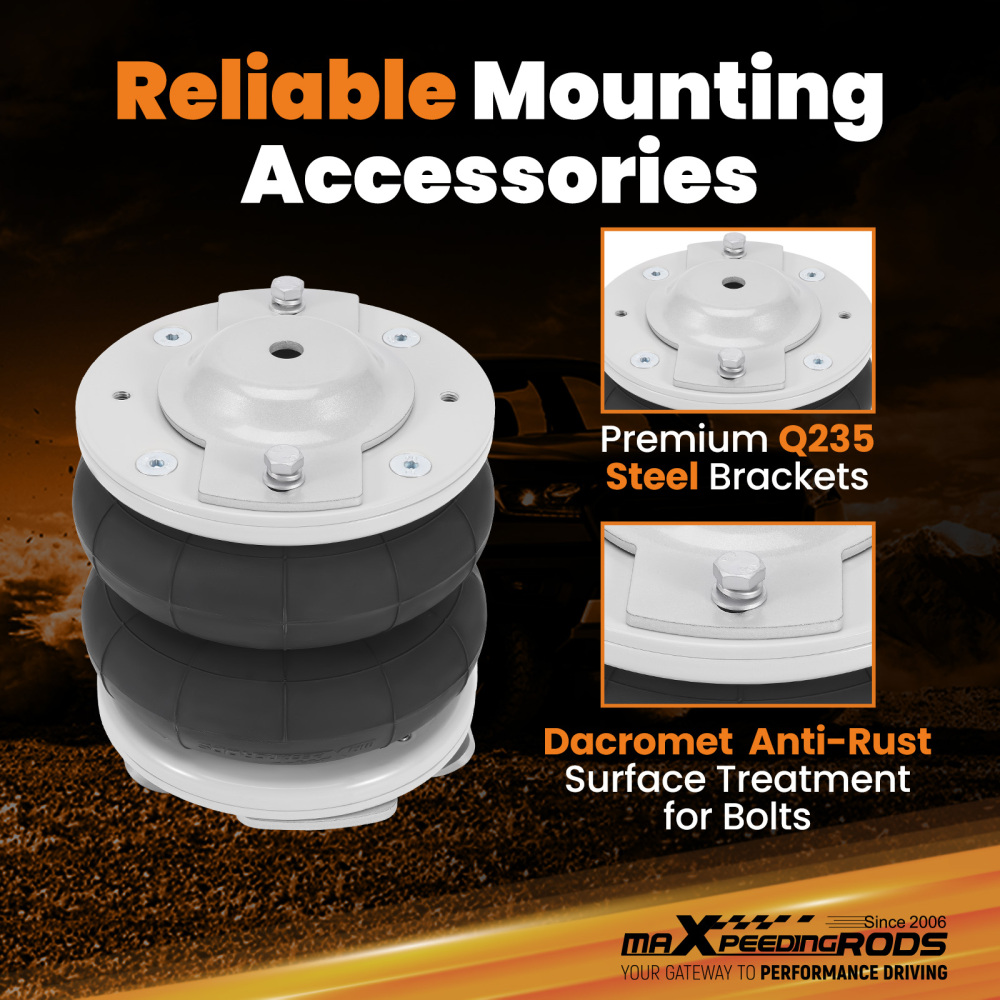 Rear Air Suspension Kit Compatible for Fiat Ducato Peugeot Boxer Citroen Relay Jumper Air Helper Springs