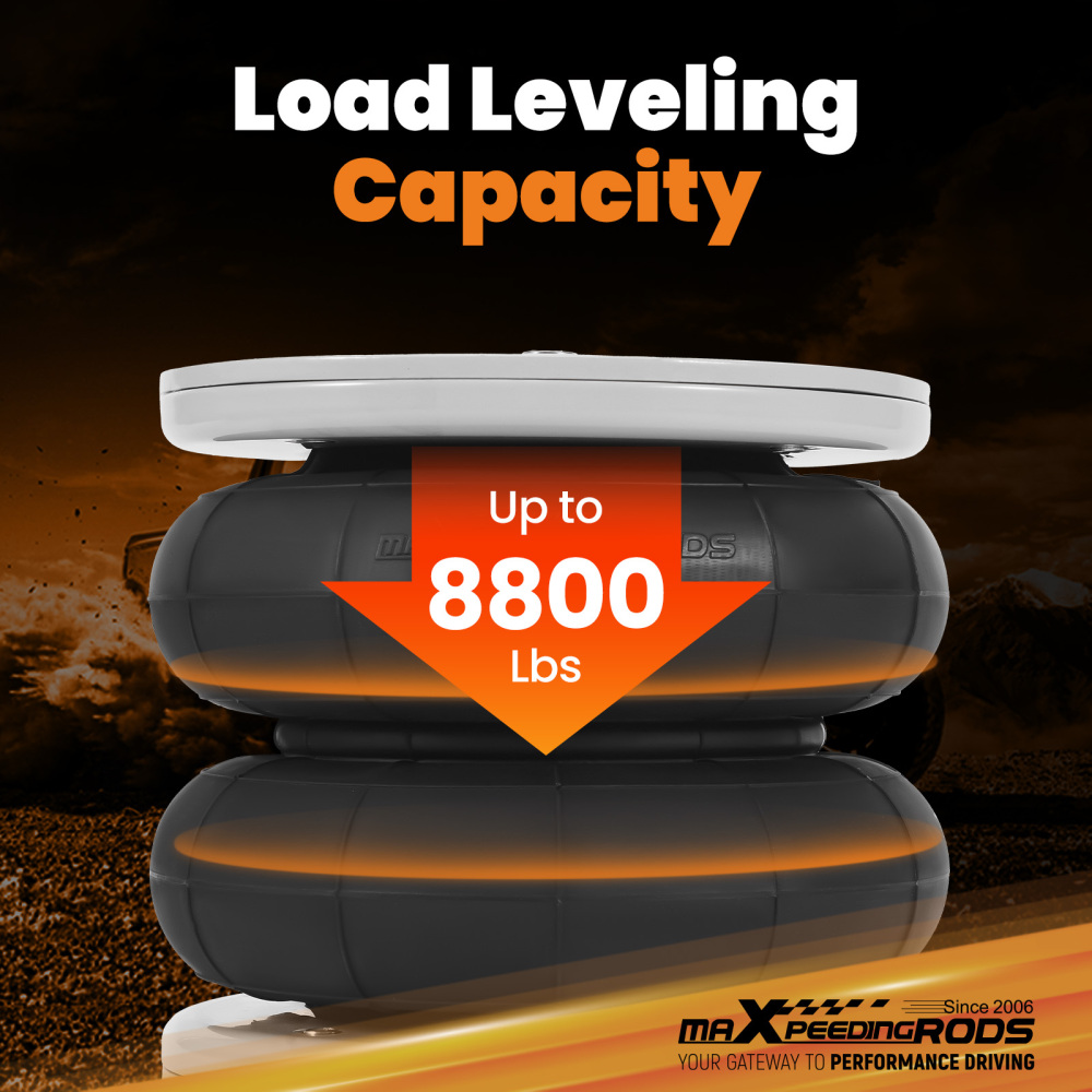 Rear Air Suspension Kit Compatible for Fiat Ducato Peugeot Boxer Citroen Relay Jumper Air Helper Springs