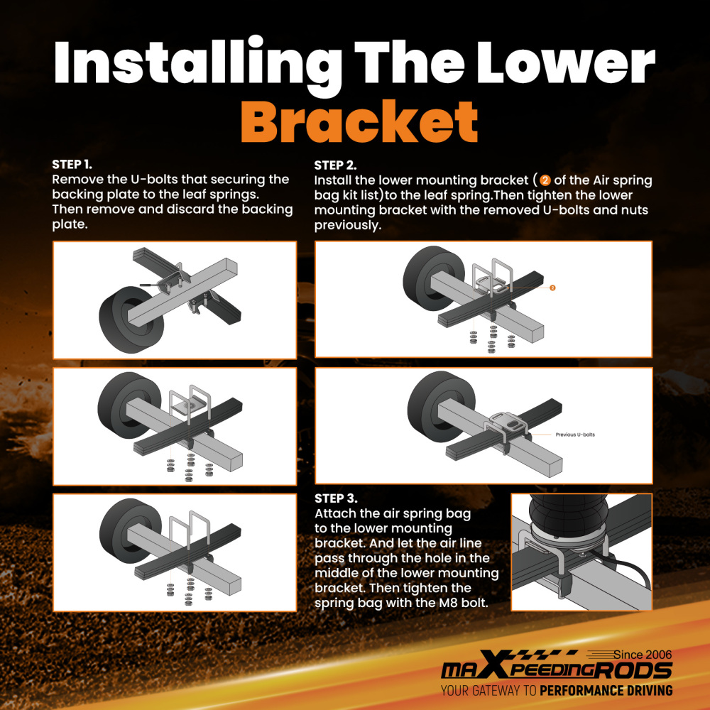 Air Suspension Kit w/ Compressor compatible for Fiat Ducato compatible for Peugeot Boxer 1994-2024 4000kg